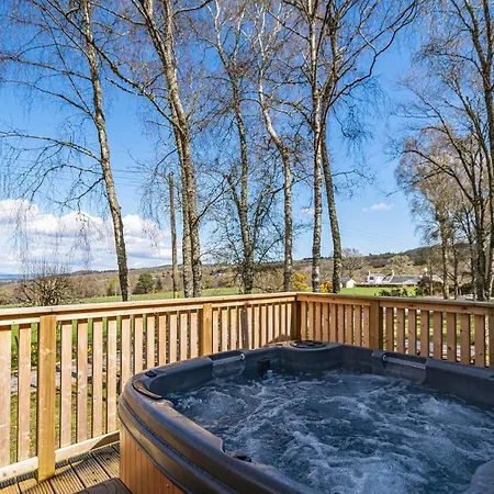 Heather Lodge 1 With Hot Tub Belladrum Extérieur photo